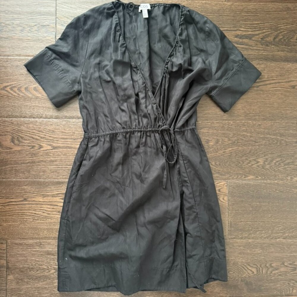 COS | Linen Wrap Dress